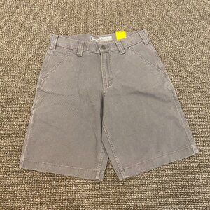 NWT! Carhartt Rugged Flex Relaxed Fit Canvas Work Short Gray / Size 30W
